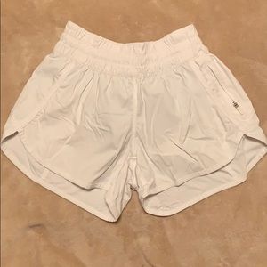 Lululemon White Shorts